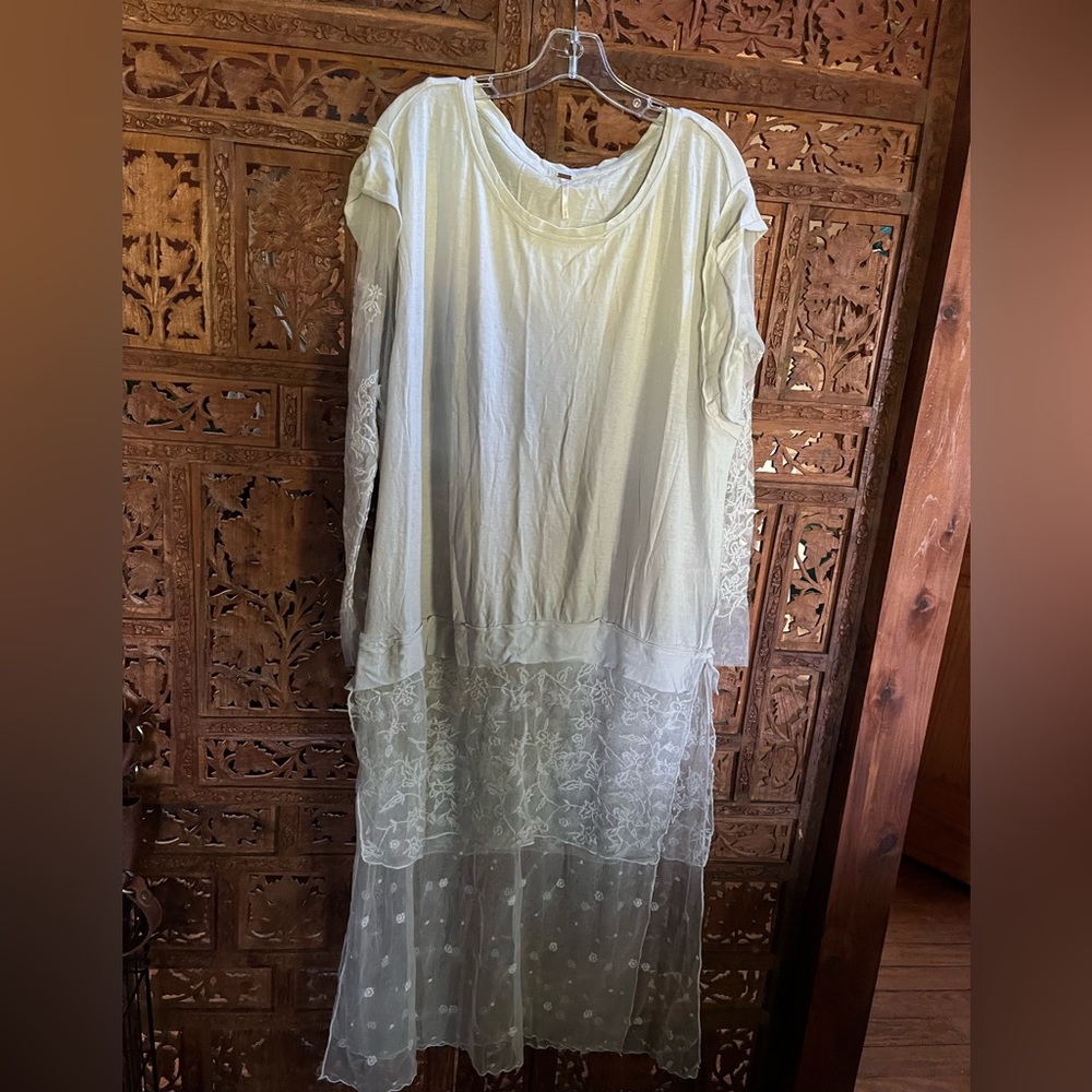 Free People Mint colored dress